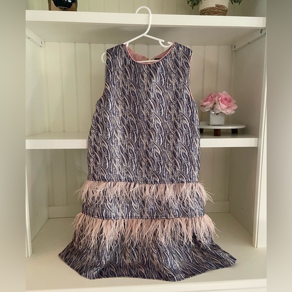 COPY COPY COPY COPY Imoga Fondant Feather Dress Size 12